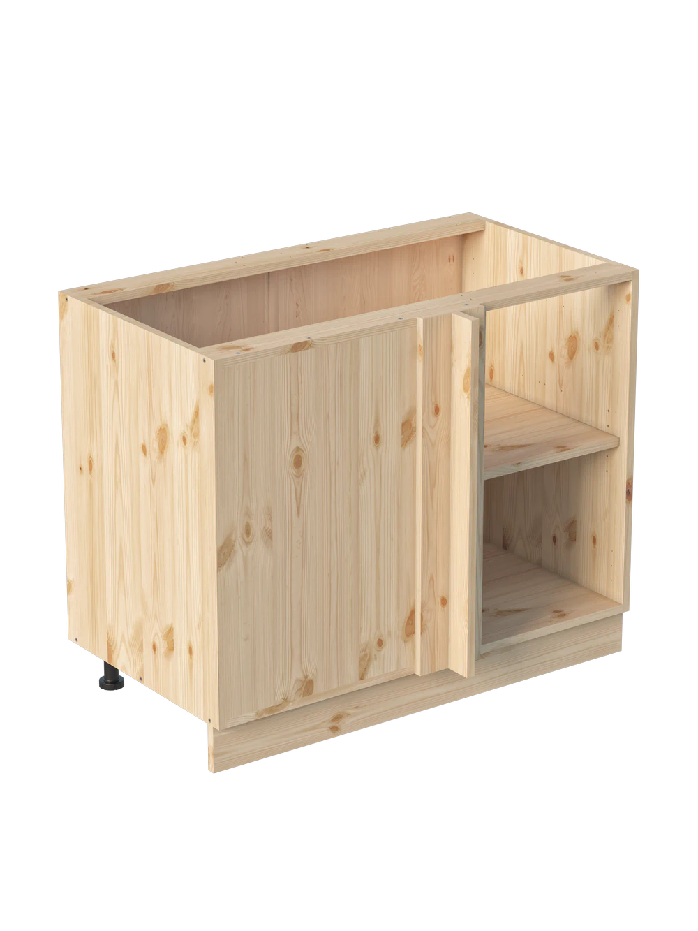 Тумба (корпус) МАССИВ 1000х540х720 Угловая Profi&Hobby