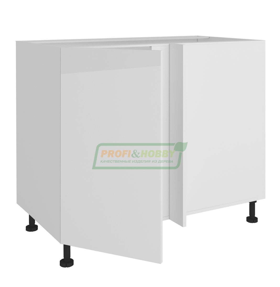 Тумба (корпус) ЛДСП 1010х530х720 Угловая Profi&Hobby