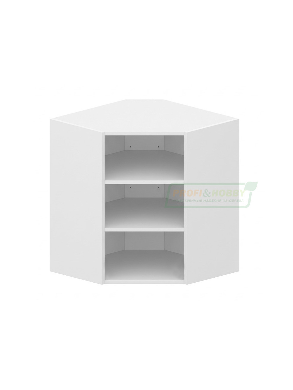 Шкаф угловой (корпус) ЛДСП 610х610х720 Profi&Hobby