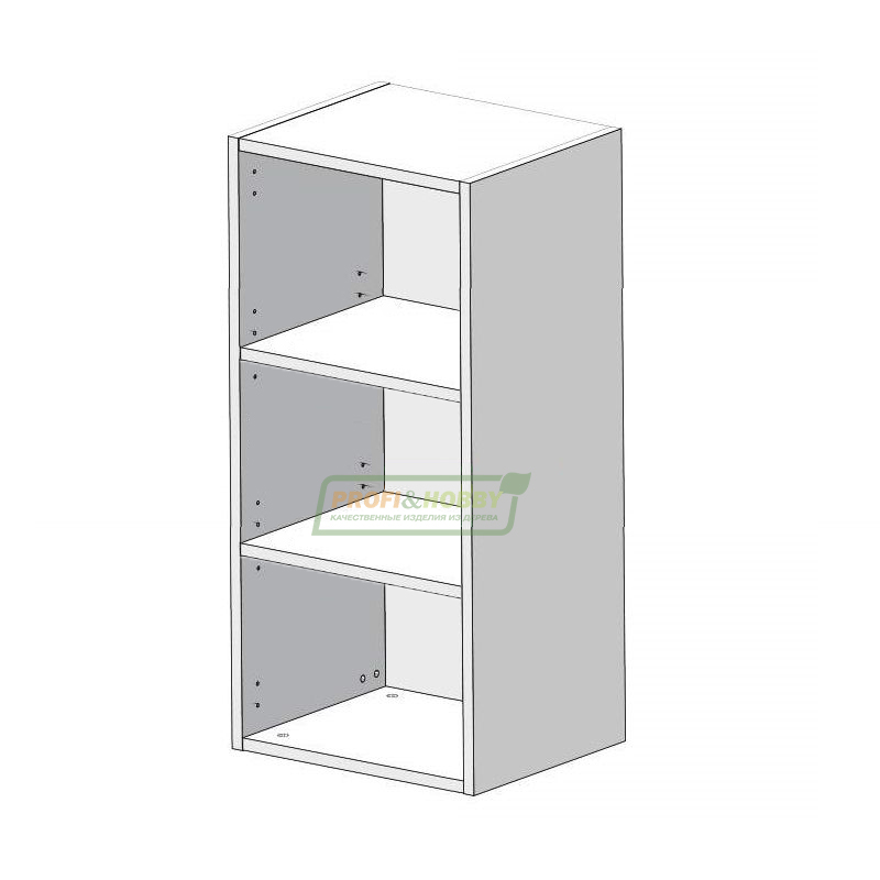 Шкаф (корпус) ЛДСП 400х340х960 Profi&Hobby