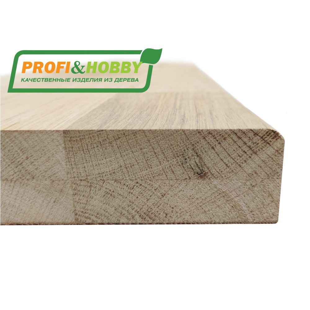 Ступени дуб Profi&Hobby 1000 х 300 х 40  А/В сращенный