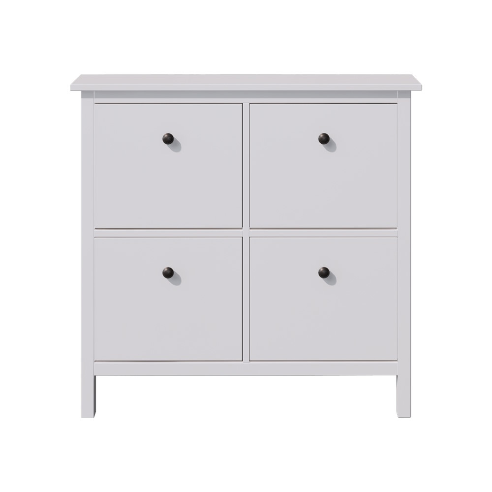Обувница 4 ящика ХЕМНЭС Profi&Hobby 106х101х22 белый фото