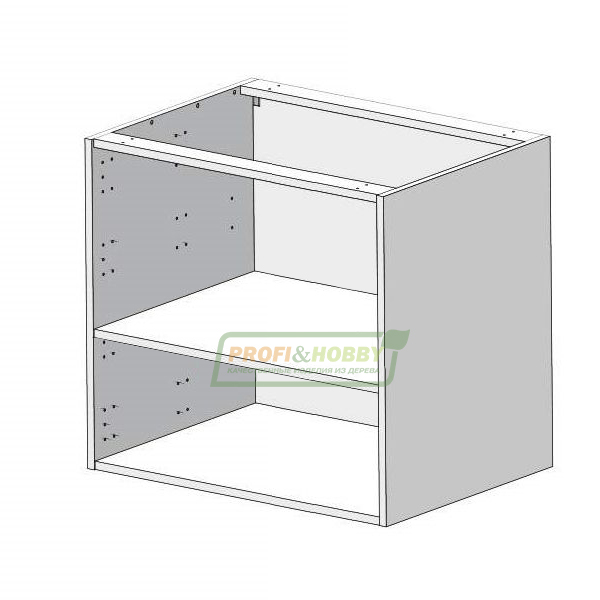 Тумба (корпус) ЛДСП 800х530х720 Profi&Hobby
