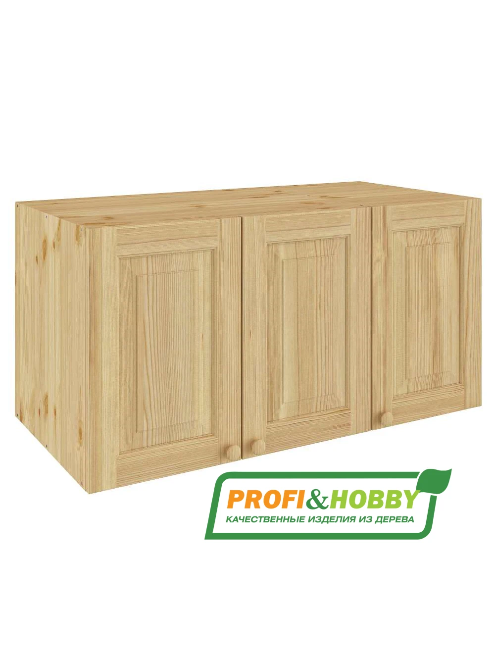 Антресоль на шкаф 1200х580х600 сосна, без покраски (1 уп.)