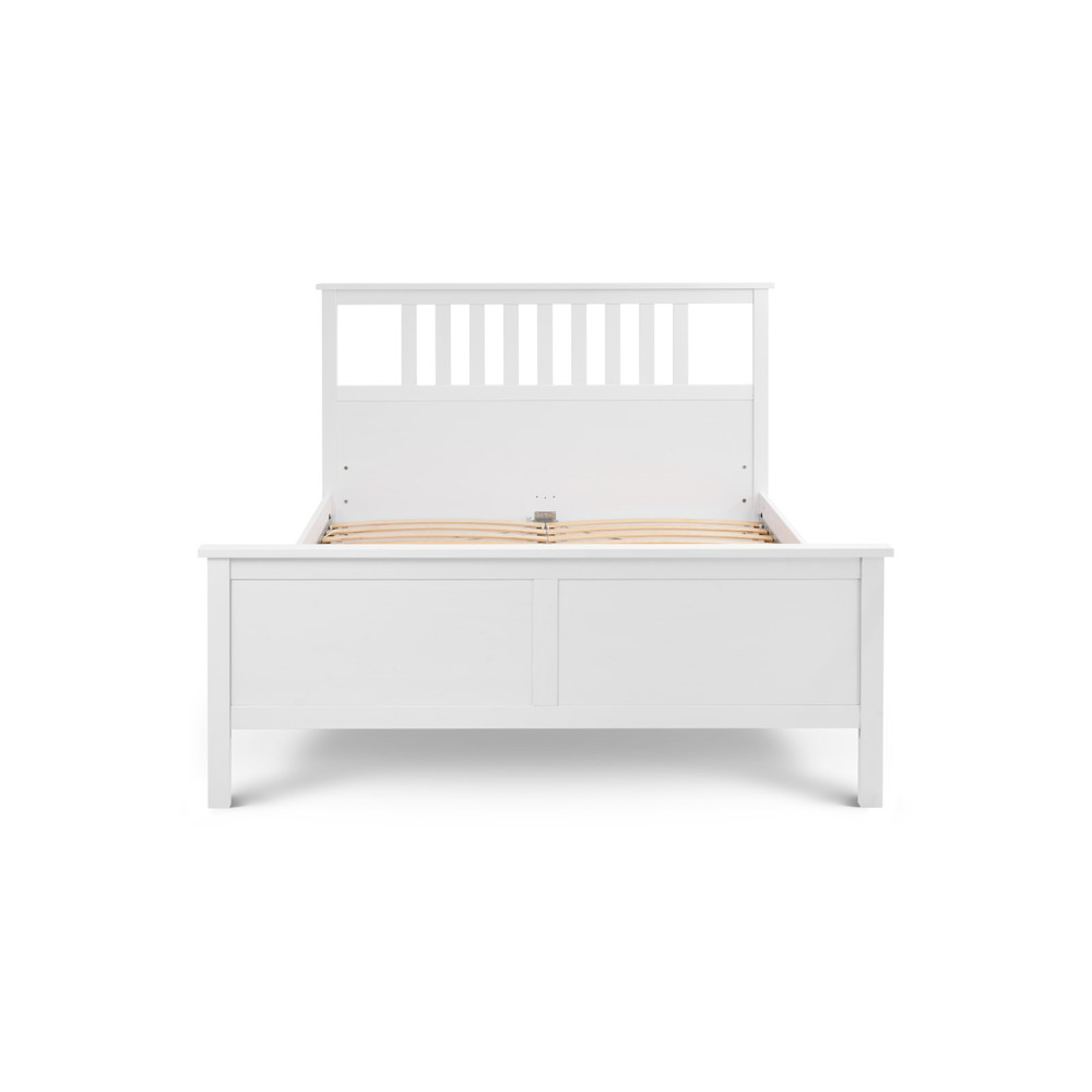 Кровать 1600х2000 ХЕМНЭС Profi&Hobby с деревянным основанием белый  (4уп.) фото
