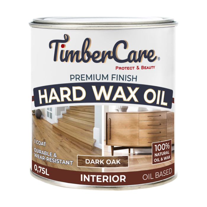 350109 Масло TimberCare Hard Wax Oil (Темный дуб) 0,175 л