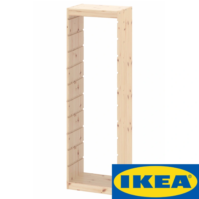 Корпус стеллажа ТРУФАСТ ВЕРТИКАЛЬНЫЙ 1420, б/п, сосна, Profi&Hobby