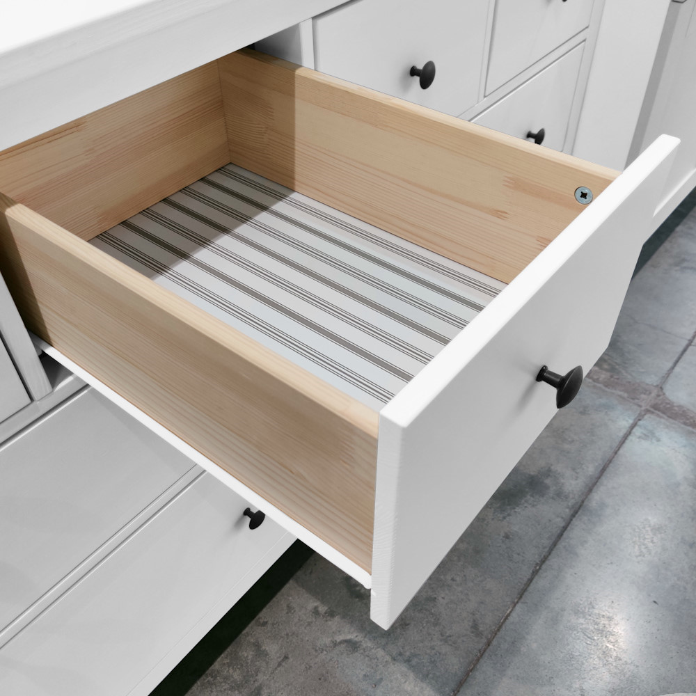 Комод 8 ящиков  ХЕМНЕС (HEMNES) белый (3уп.) фото