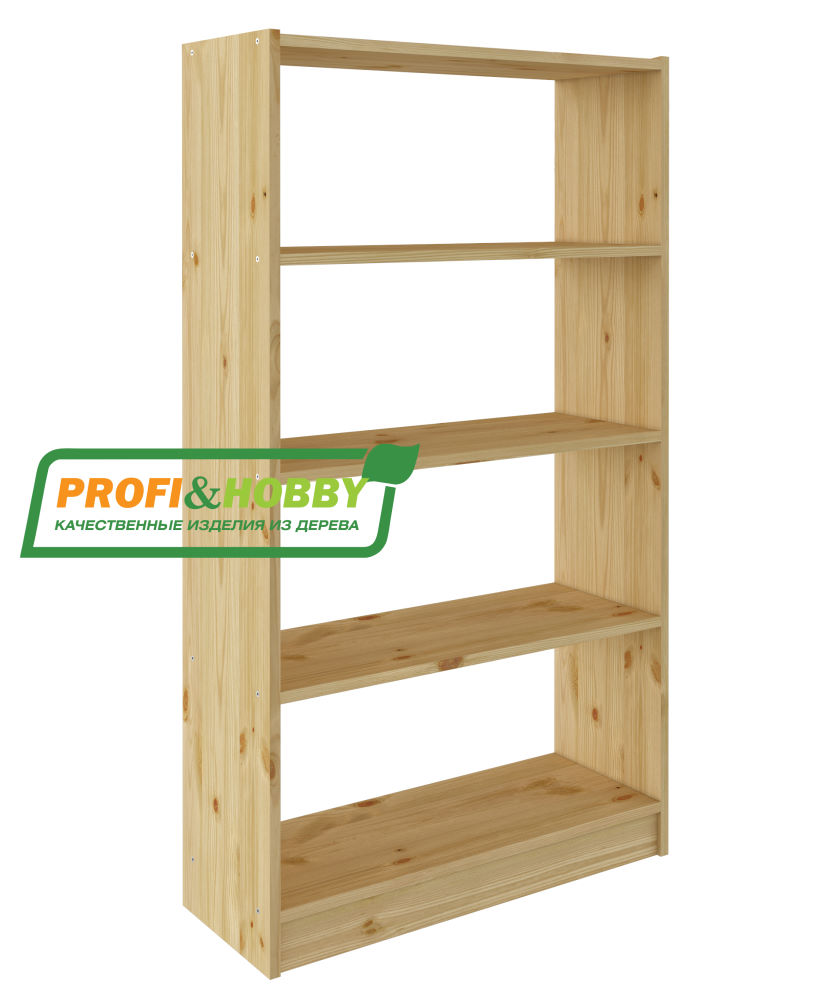 Стеллаж Profi&Hobby 5 полок, без покраски (1 уп.)