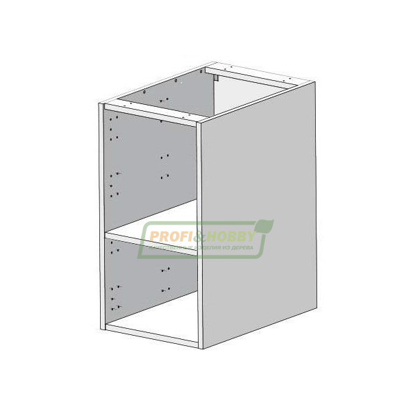 Тумба (корпус) ЛДСП 400х530х720 Profi&Hobby