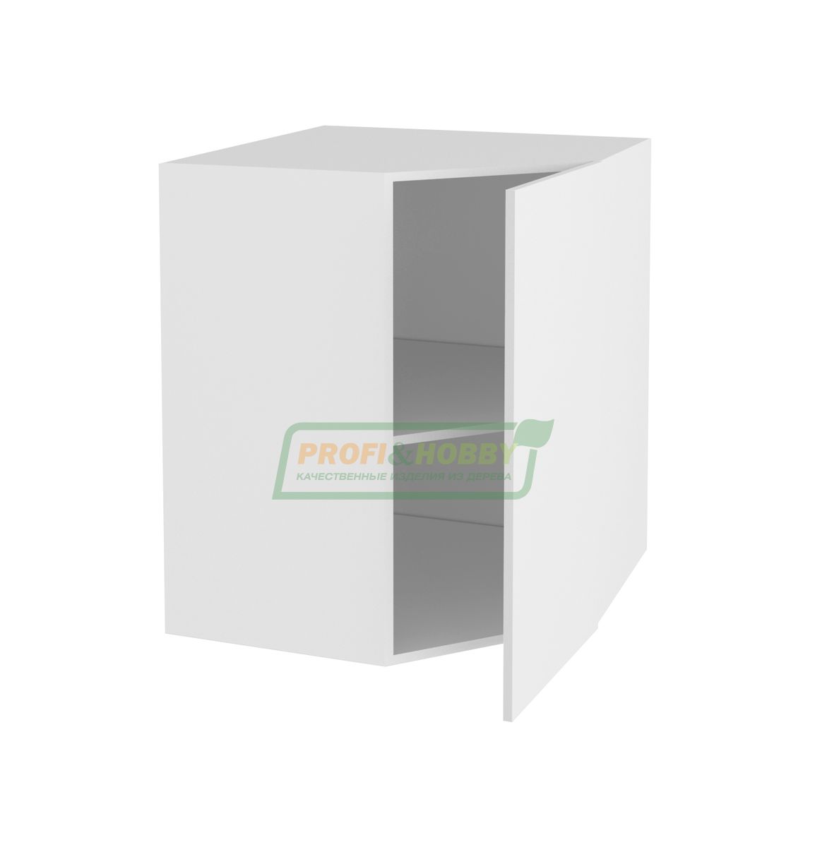 Шкаф угловой (корпус) ЛДСП 610х610х720 Profi&Hobby