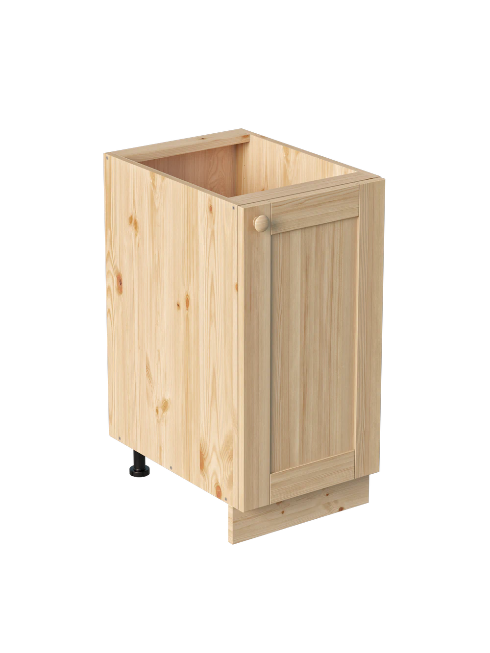 Тумба 400х540х720 МАССИВ + фасад Скандик без покраски Profi&Hobby