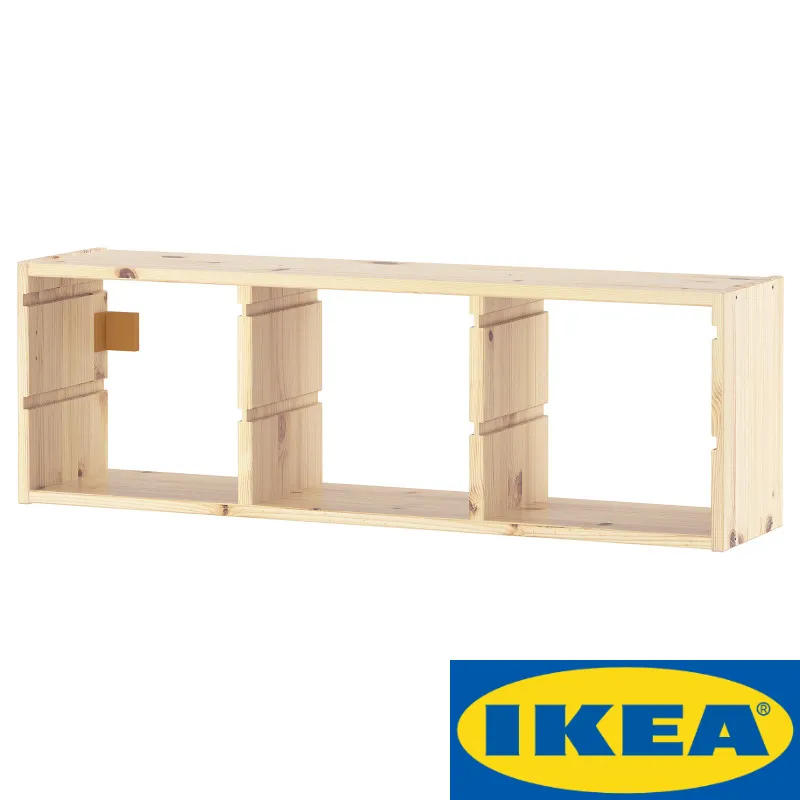 Корпус стеллажа ТРУФАСТ НАСТЕННЫЙ ТРОЙНОЙ 930, б/п, сосна, Profi&Hobby