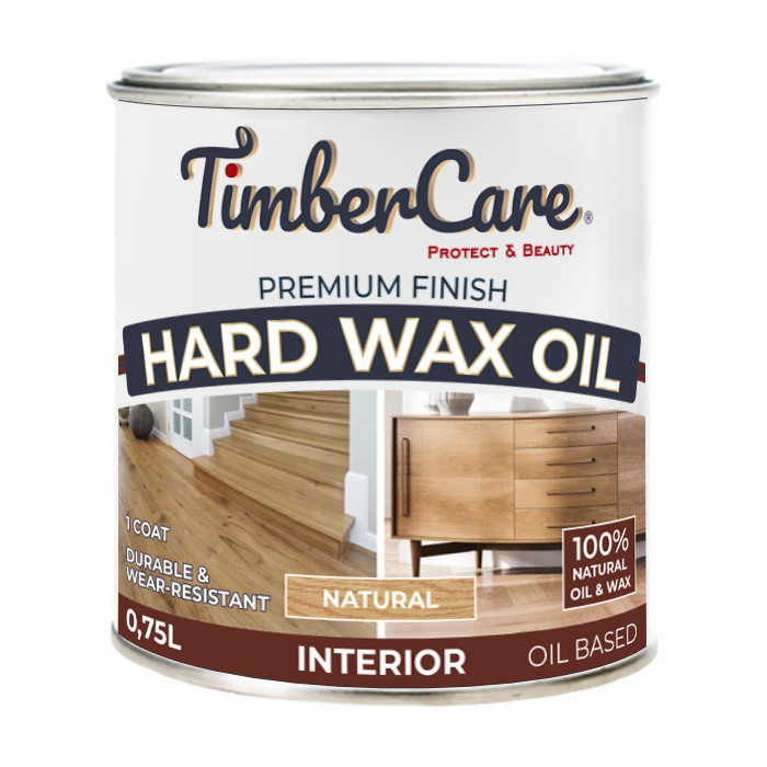 350100 Масло TimberCare Hard Wax Oil (натуральный) 0,175 л