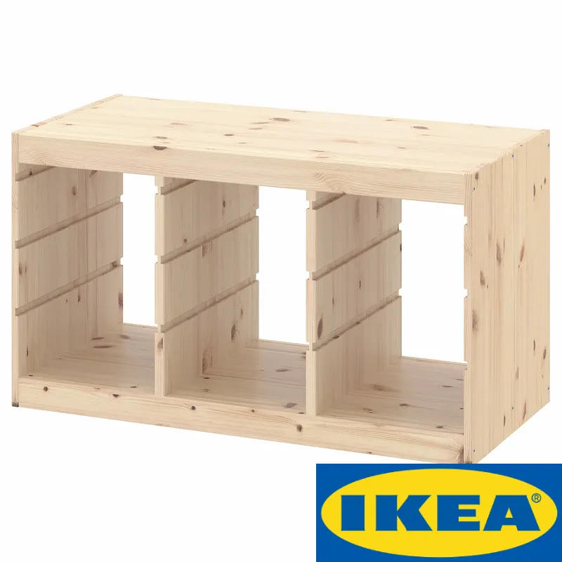 Корпус стеллажа ТРУФАСТ ГОРИЗОНТАЛЬНЫЙ ТРОЙНОЙ 930, б/п, сосна, Profi&Hobby