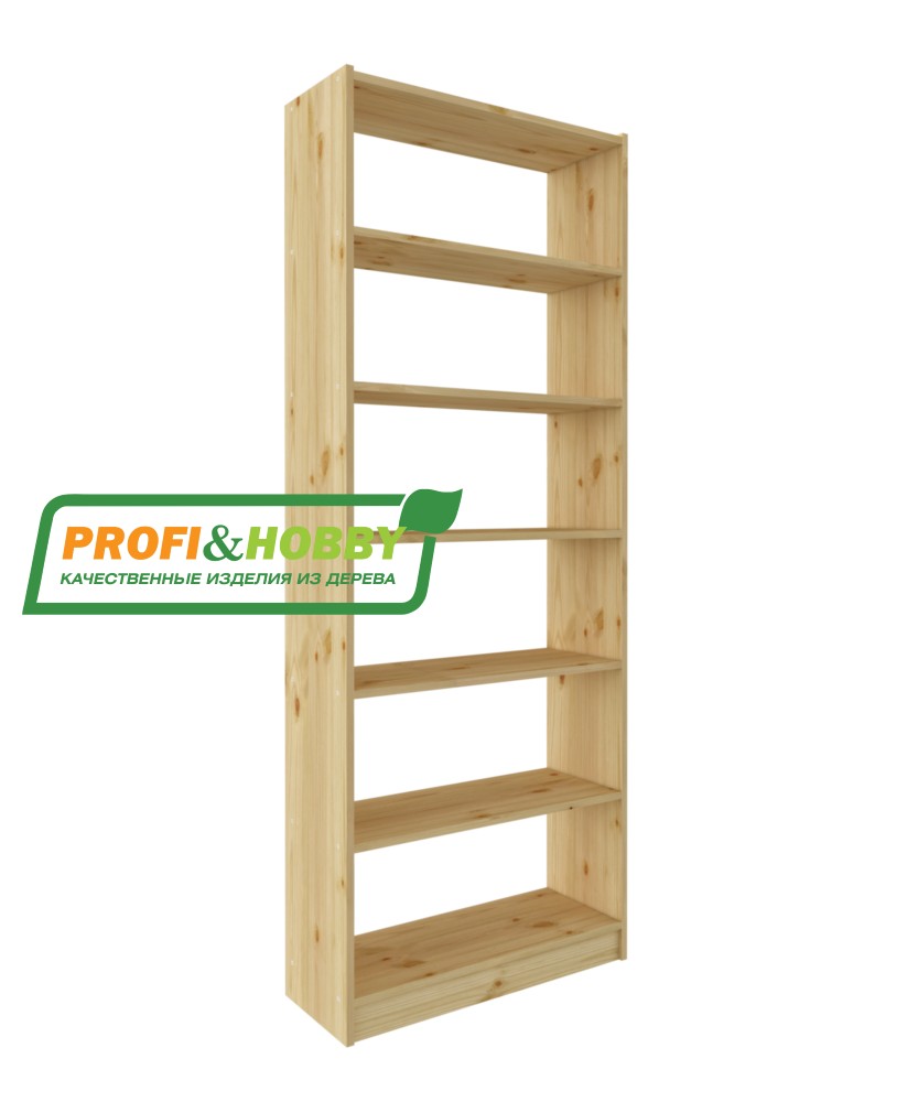 Стеллаж Profi&Hobby 7 полок, без покраски (1 уп.)